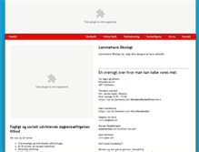 Tablet Screenshot of lammehaveoekologi.dk